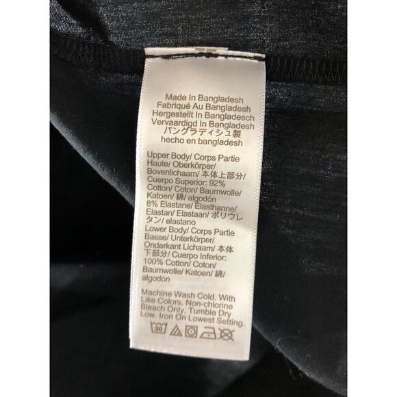 J. Crew Factory Dress High-Neck Mix-Knit Sleeveless A-Line Midi Black NWT M - Picture 6 of 7